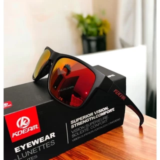 KDEAM แบรนด์แท้ 100% ร้านไทยส่งเร็ว แว่นตากันแดด เลนส์ Polarized แว่นกันแดดผู้ชาย (ผู้หญิงใส่ได้)