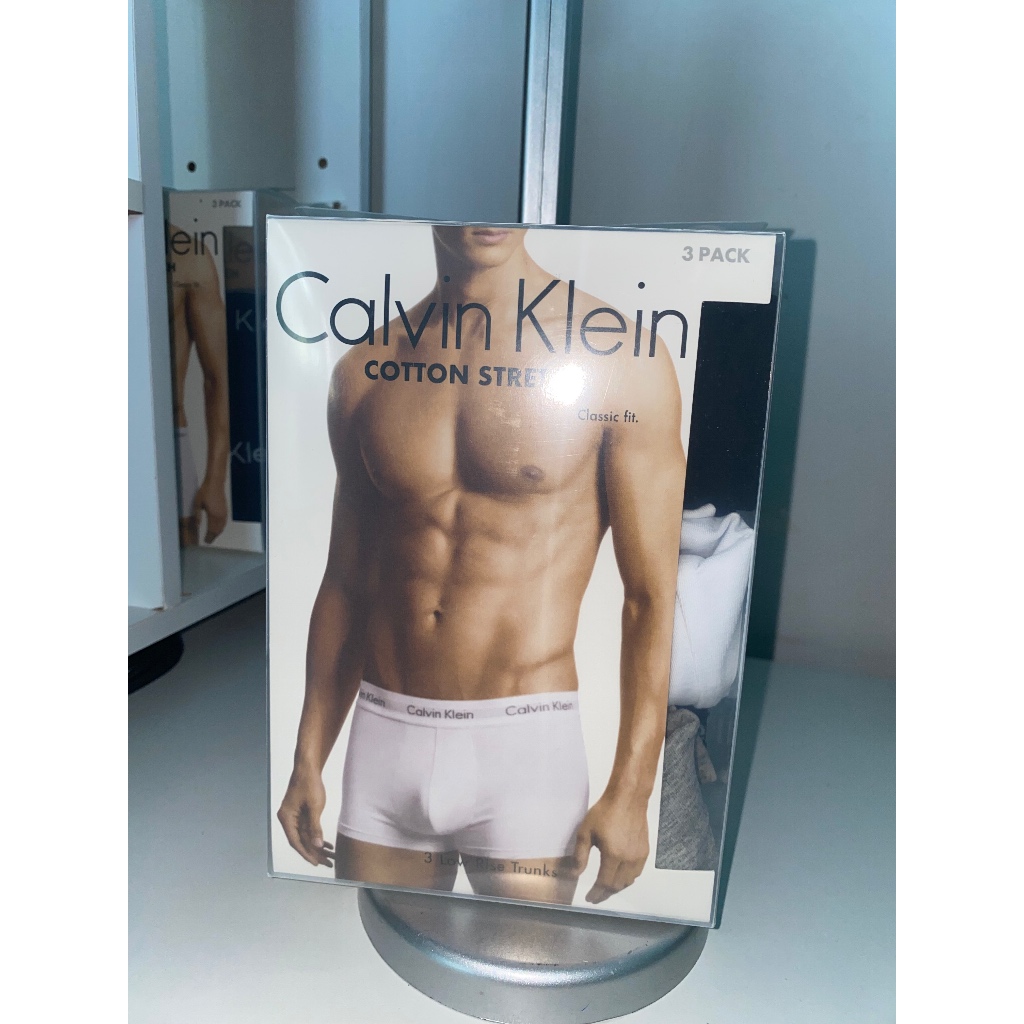 🌟Calvin Klein รุ่น LUXE🌟กางเกงในผู้ชาย CK  (1 กล่อง 3 ตัว)