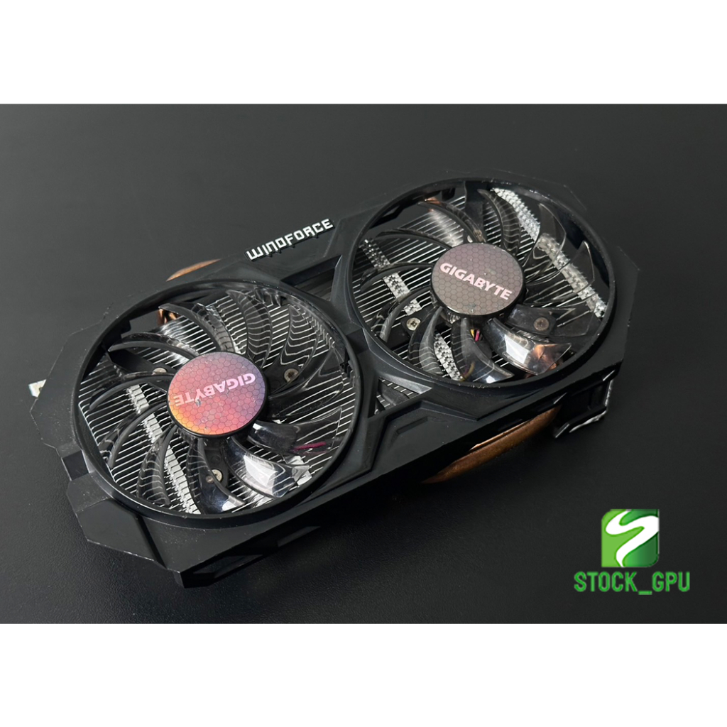 ชุดฮีตซิงค์การ์ดจอ GIGABYTE รุ่น GTX 750TI WINFORCE OC (ของแท้ มือสอง)