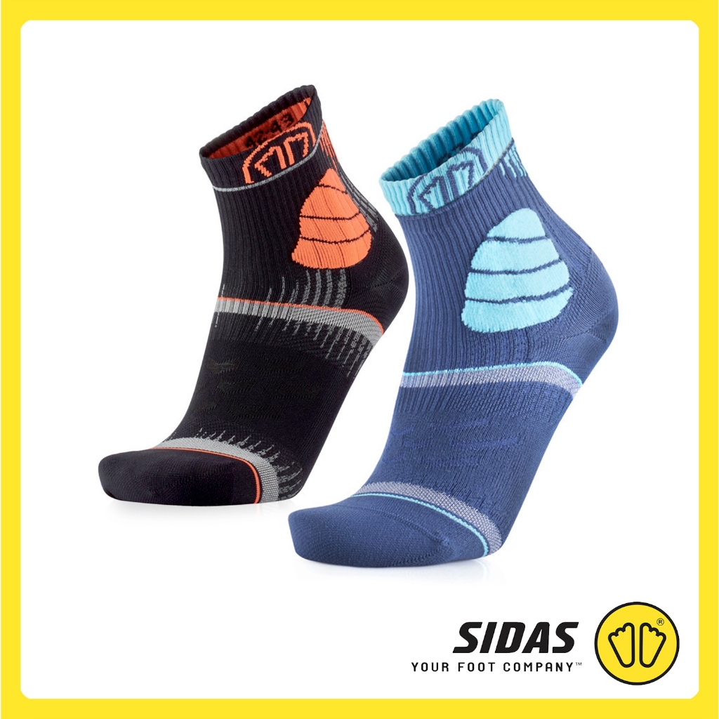 SIDAS Socks | Trail Ultra ถุงเท้าวิ่งเทรลระยะทางไกล คุณสมบัติขั้นสูงสุด ส่งเสริมการวิ่งเต็มประสิทธิภาพ