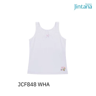 Jintana เสื้อทับในเด็กเต็มตัว รุ่น Jinni Doodle รหัสJCF848 สีขาว เสื้อทับเต็มตัว ผ้านุ่ม ระบายอากาศ ใส่สบาย ไม่มีบังทรง