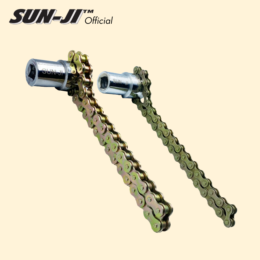 SUN-JI ถอดกรองลูกบล็อก ถอดกรองโซ่ ถอดกรองน้ำมันเครื่องแบบโซ่เล็ก/โซ่ใหญ่ สินค้าในไทยพร้อมส่ง