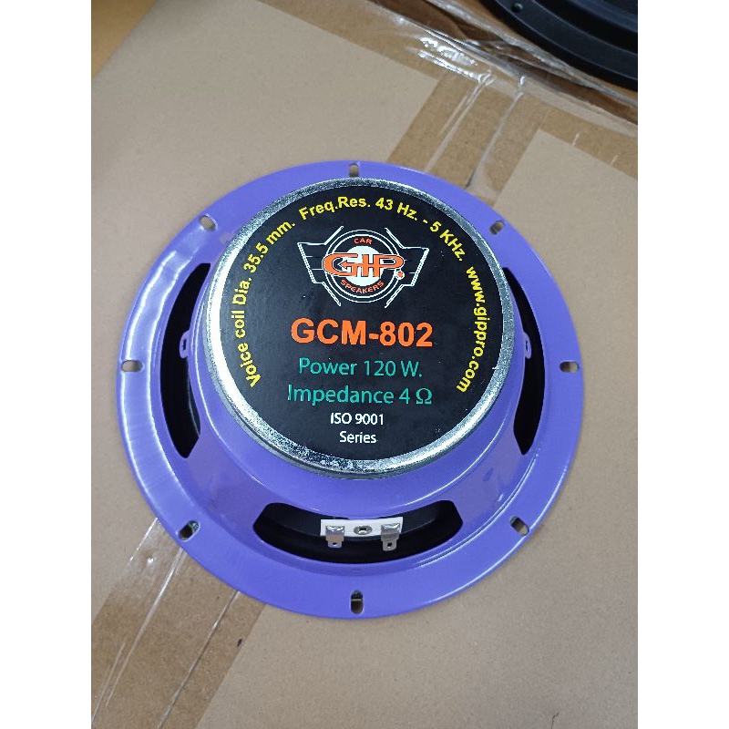 ดอกลำโพง8นิ้ว GIP GCM-802 120W