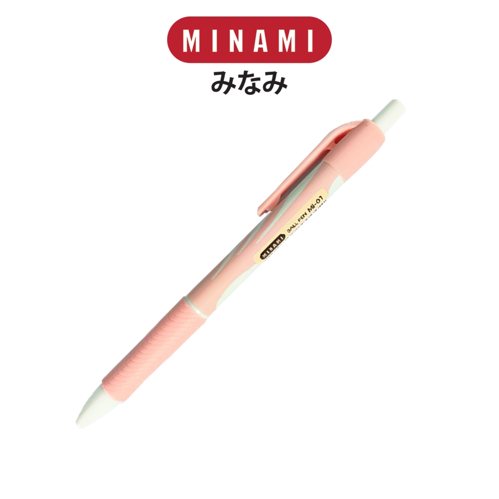 MINAMI (มินามิ) ปากกาลูกลื่น 0.5 mm. MI-01 สีหวาน  บรรจุ 2 ด้าม /แพ็ค - รูปที่ 5
