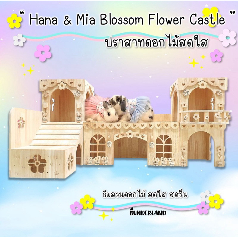 บ้านเดี่ยวดอกไม้ Blossom Flower Castle