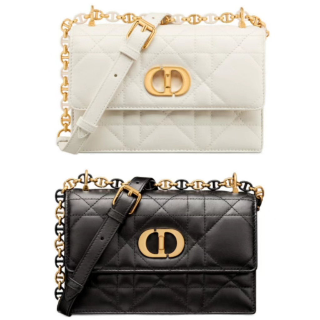 Dior/กระเป๋าโซ่/กระเป๋าถือ/กระเป๋าสะพาย/ของแท้ 100%
