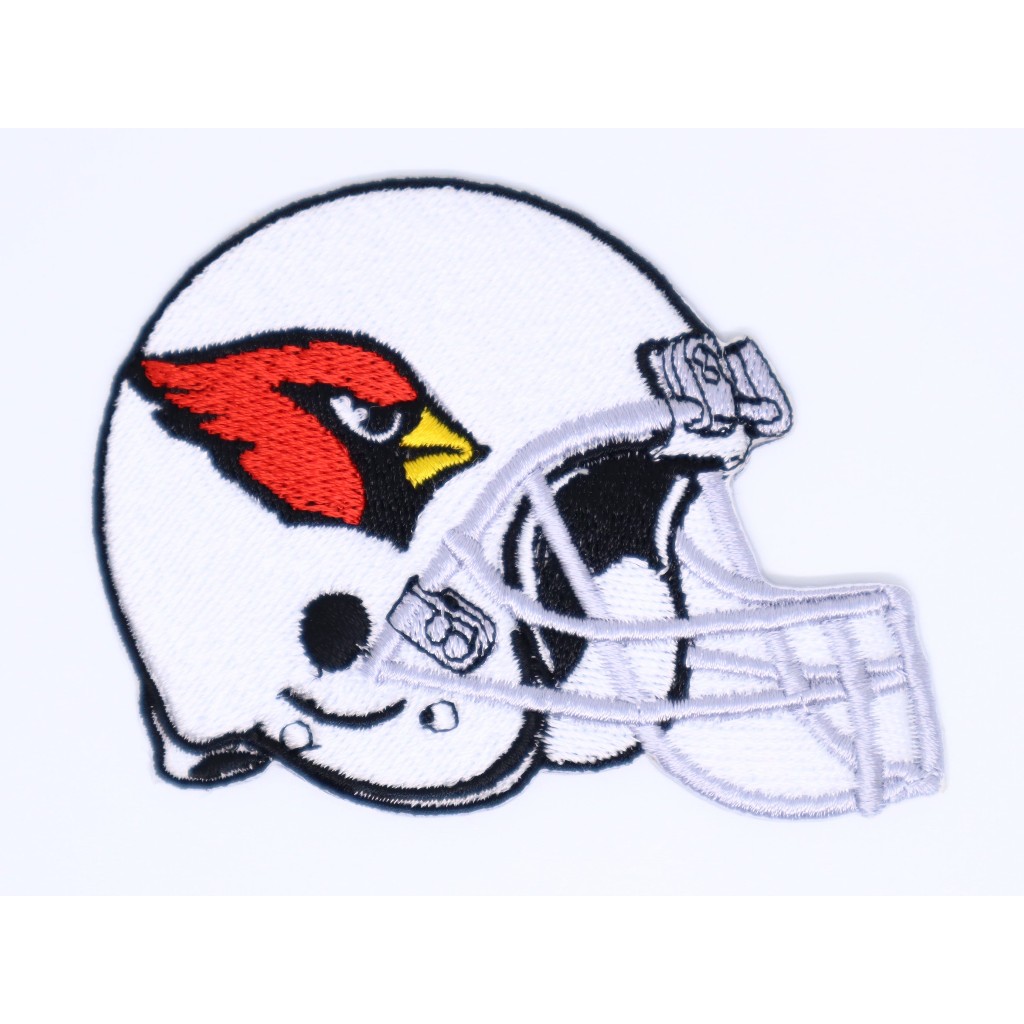 Arizona Cardinals Helmet Iron patches แอริโซนา คาร์ดินัลส์ อาร์มปัก NFL patches ตัวรีดติดเสื้อ  อาร์