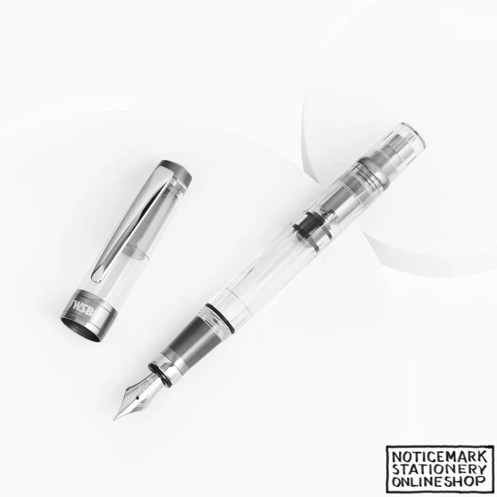 TWSBI DIAMOND 580ALR NICKEL GRAY FOUNTAIN PEN