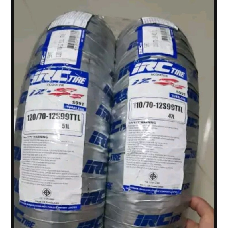 ยางนอก IRC  IZ-SS(S99T)ยางTUBELESS เก็บเงินปลายทาง
