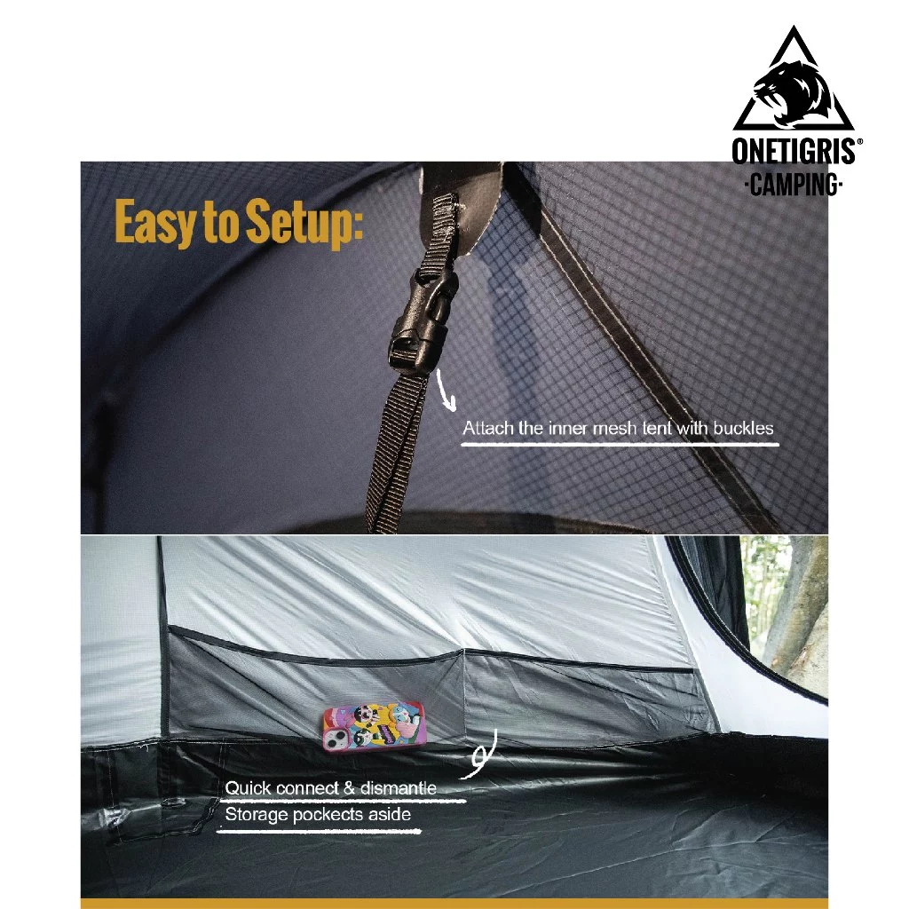 OneTigris เต็นท์รุ่น COMETA Camping Tent thumbnail 6