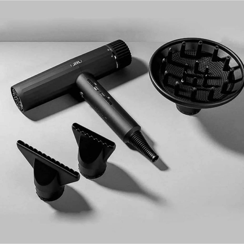 ไดร์เป่าผม JRL Forte Pro Dryer 2020H ความเร็วมอเตอร์ สูงถึง 10,000 รอบต่อนาที สีดำ ตัดผมชาย บาร์เบอร