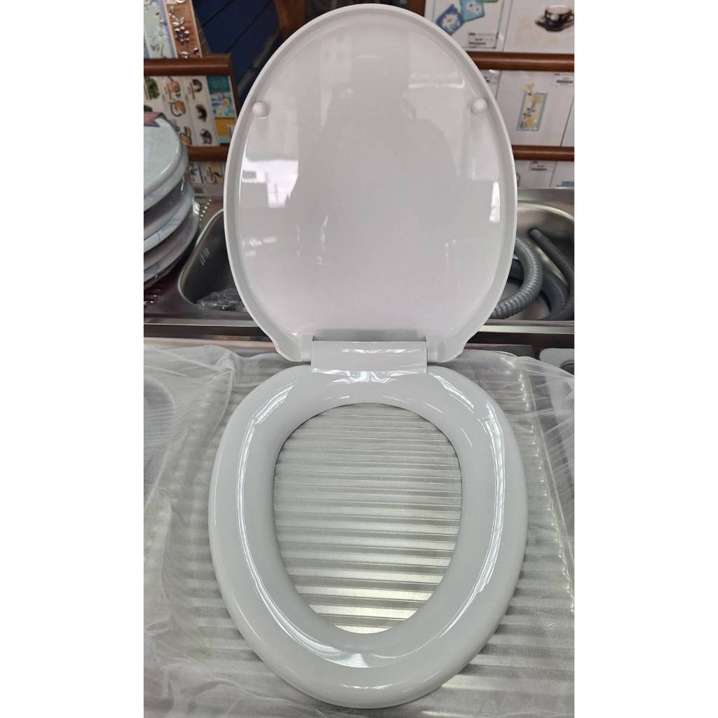 C90055 ฝารองนั่ง (SOFT CLOSED) ELONGATE  สีขาว COTTO