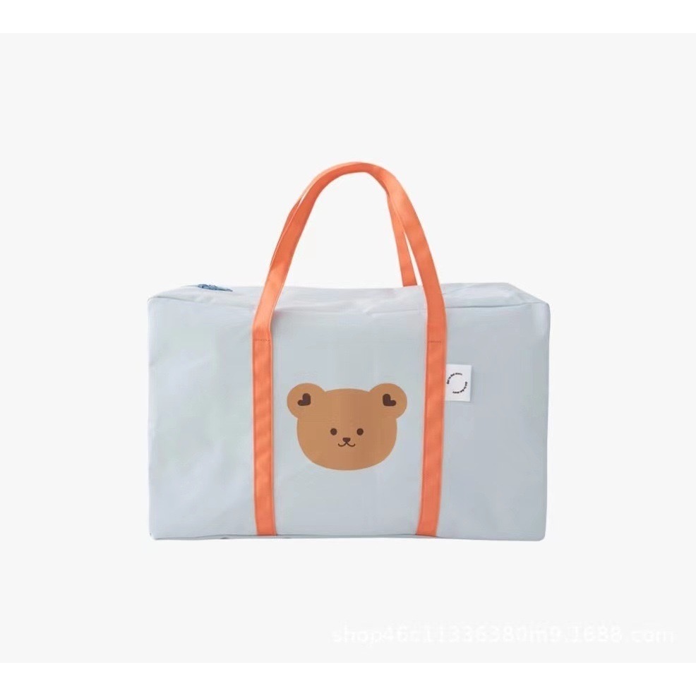 กระเป่าใส่ของใส่เสื้อผ้า จุของได้เยอะ สไตล์น่ารักกุ๊บกิ๊บ🐻 รุ่นB1863