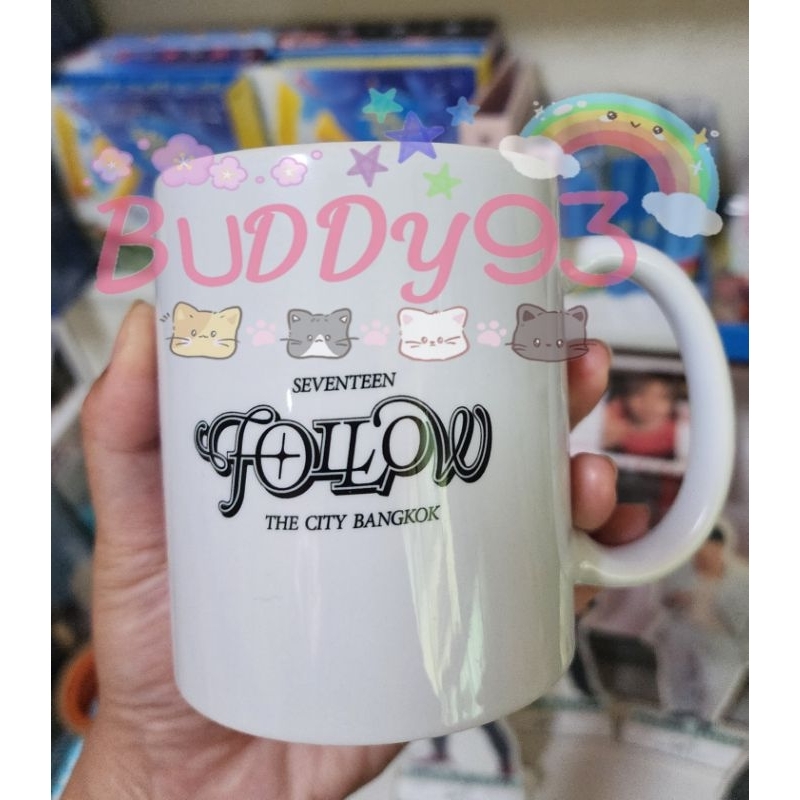 พร้อมส่ง‼️ แก้ว Mug FOLLOW TO BANGKOK [ของแท้]