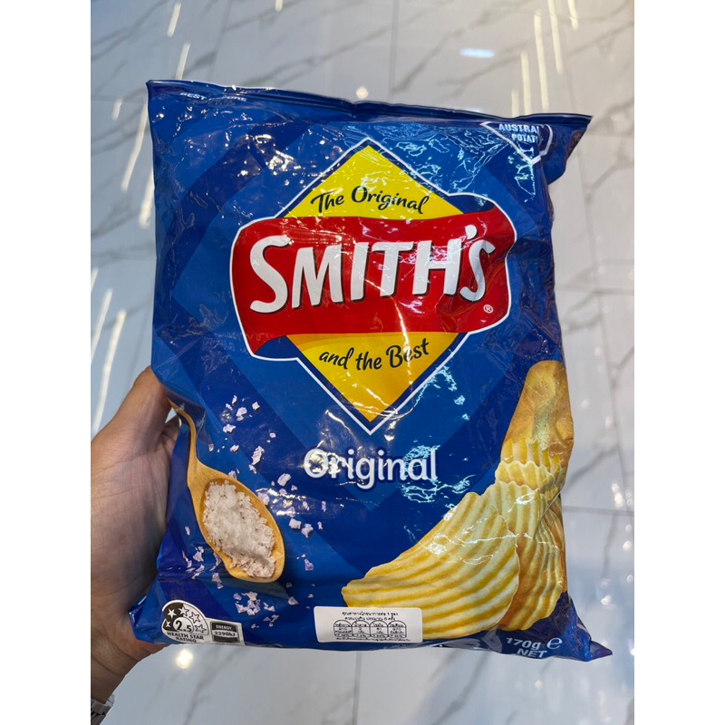 มันฝรั่งแผ่นทอดกรอบรสต้นตำรับ ตรา SMITHS 🇦🇺🇦🇺