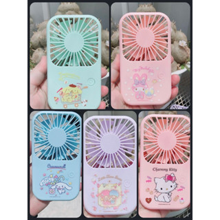 พัดลมพกพาSanrioทรงสี่เหลี่ยม