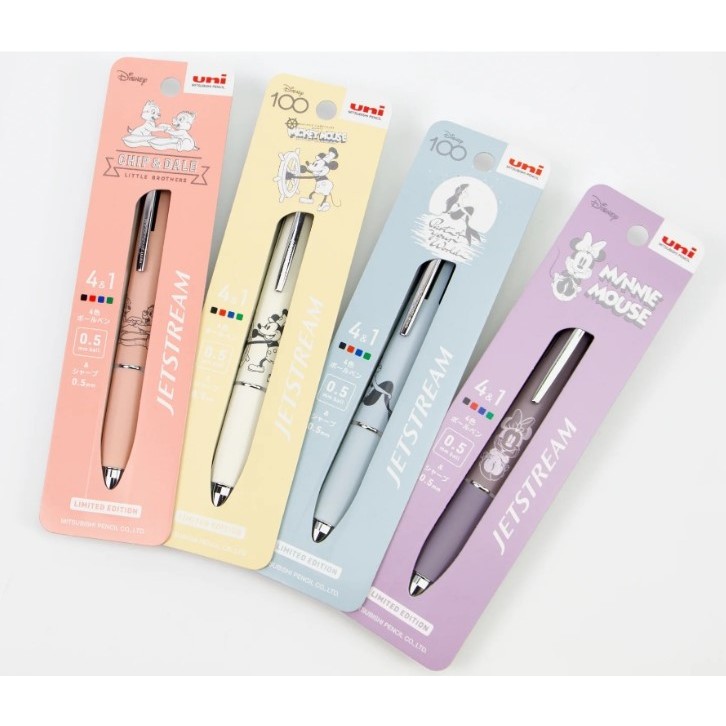 ปากกา Uni Jetstream 5 in 1 Disney Limited Edition 0.5 mm- ยูนิปากกาลูกลื่น ดิสนีย์ ขนาดหัว 0.5 มม. ลิมิเต็ด เอดิชั่น