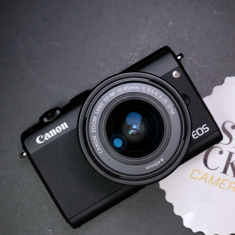 CANON M100 +Lens Kit 15-45mm f3.5-5.6 (มือสอง)