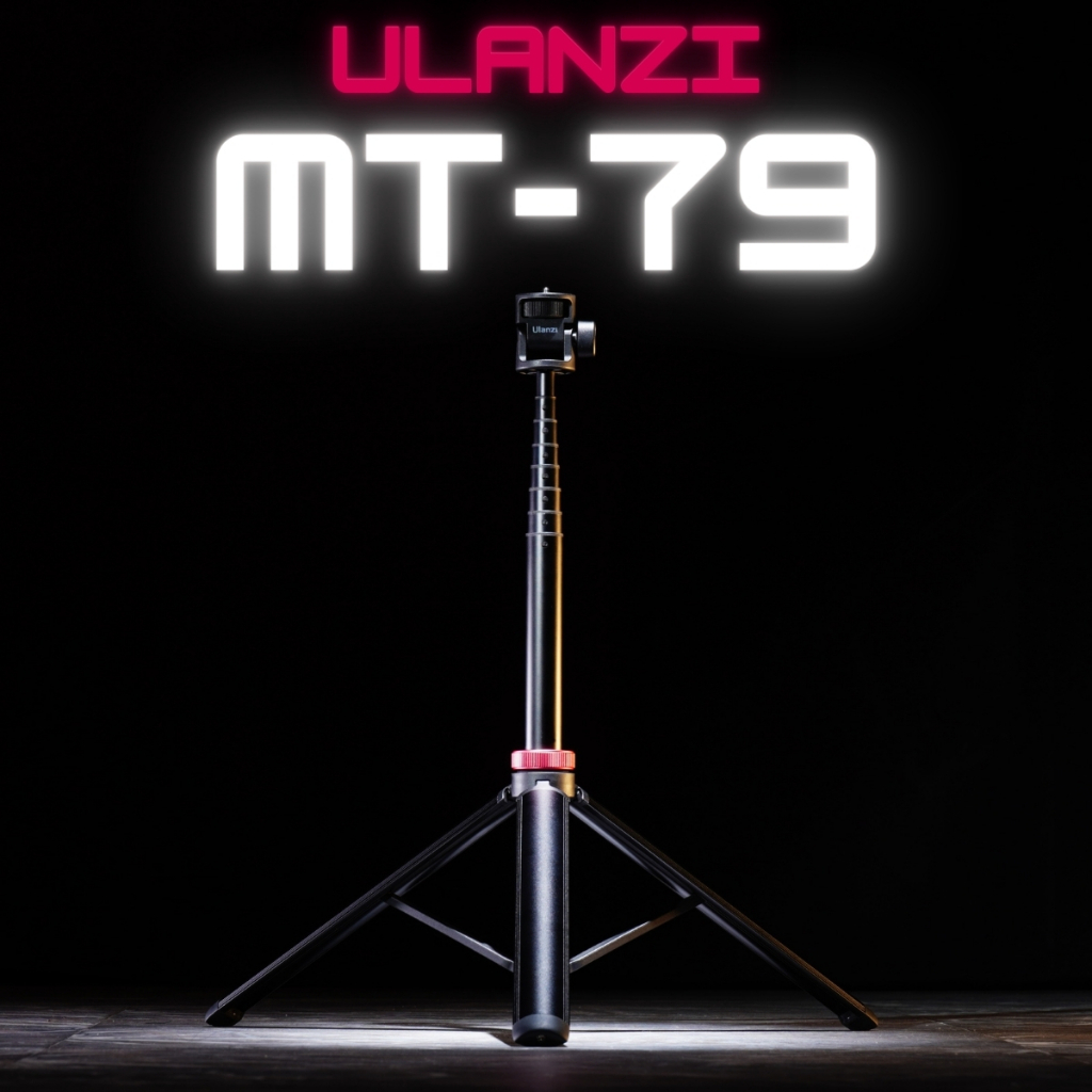 Ulanzi MT-79 ขาตั้งกล้อง สมาร์ทโฟน และไฟ ยืดได้สูงสุด 2 เมตร สำหรับถ่ายภาพ ถ่าย Vlog พกพาง่าย