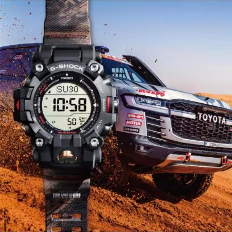 นาฬิกาข้อมือ  G-Shock Mudman รุ่น GW-9500TLC X Team Land Cruiser (TLC) Toyota Auto Body สินค้าของแท้ รับประกันศูนย์ 1 ปี