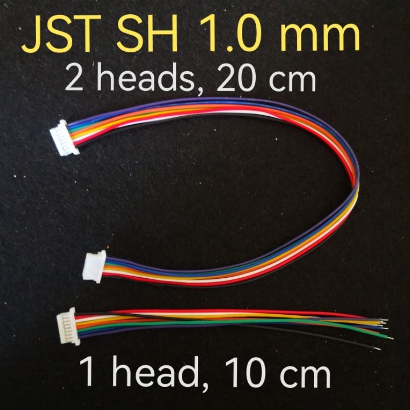 ปลั๊ก JST SH 1.0mm 2-10 pin สำหรับแผงวงจร, บอร์ด FC