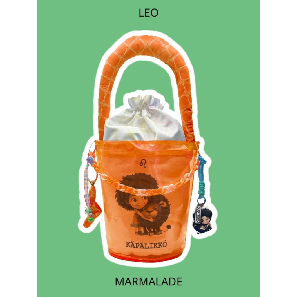 กระเป๋า “Cute Candy Zodiac Bag” สีส้ม