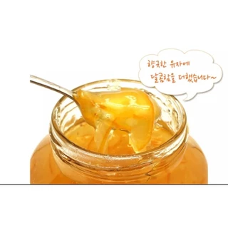 ชาส้มเกาหลีผสมน้ำผึ้ง honey citron tea kkoh shaem honey citron tea 꽃샘유자차 580g
