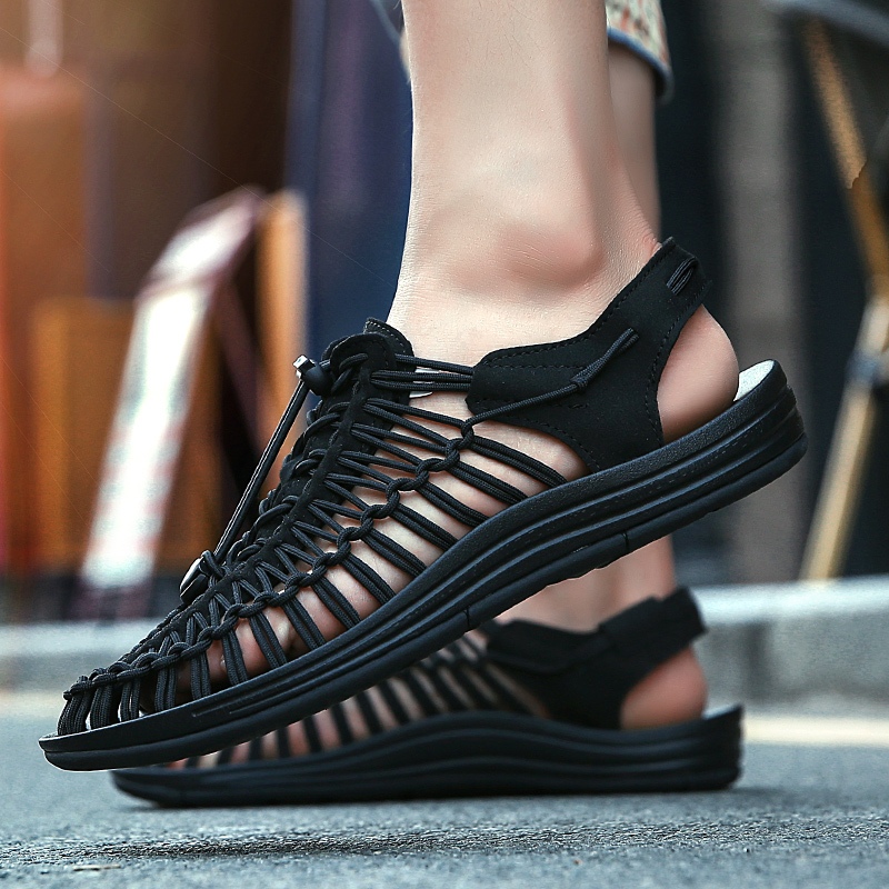 🔥injinj🔥 [จัดส่งด่วน] 🚀 [1-2 วัน] keen รองเท้าชายหาดสำหรับบุรุษและสตรี รองเท้าสาน 35-44