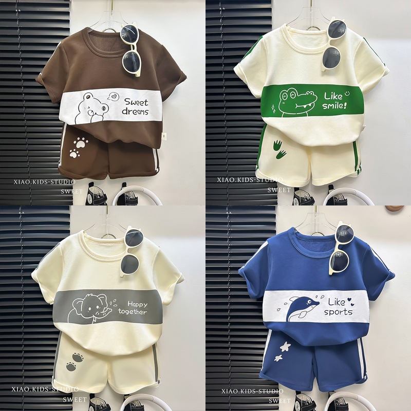เสื้อเด็ก เสื้อ+กางเกง