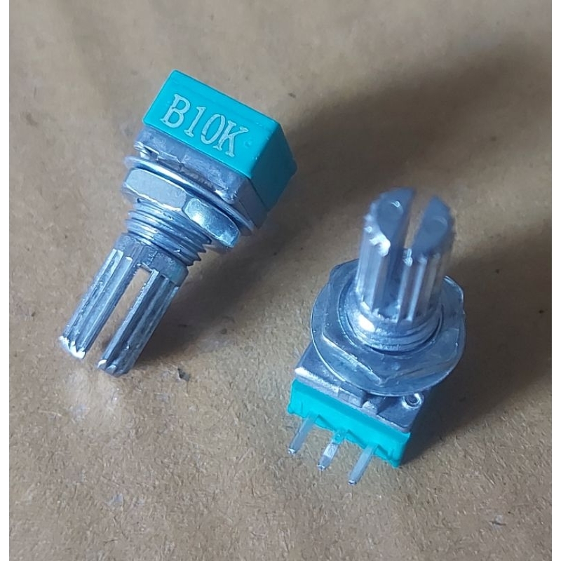 วอลลุ่ม1ชั้นแกนสั้น ขนาด9mm. B10k/B20K/B50K/B100K ราคาต่อตัว