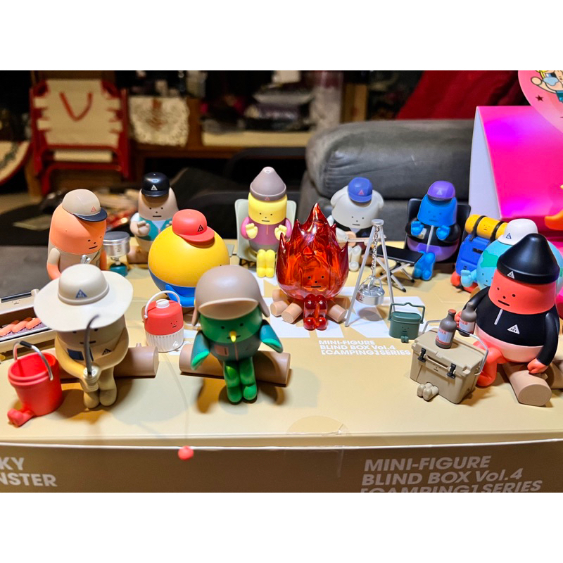 SML Blindbox Camping series Box set พร้อม Secret (Firemon)