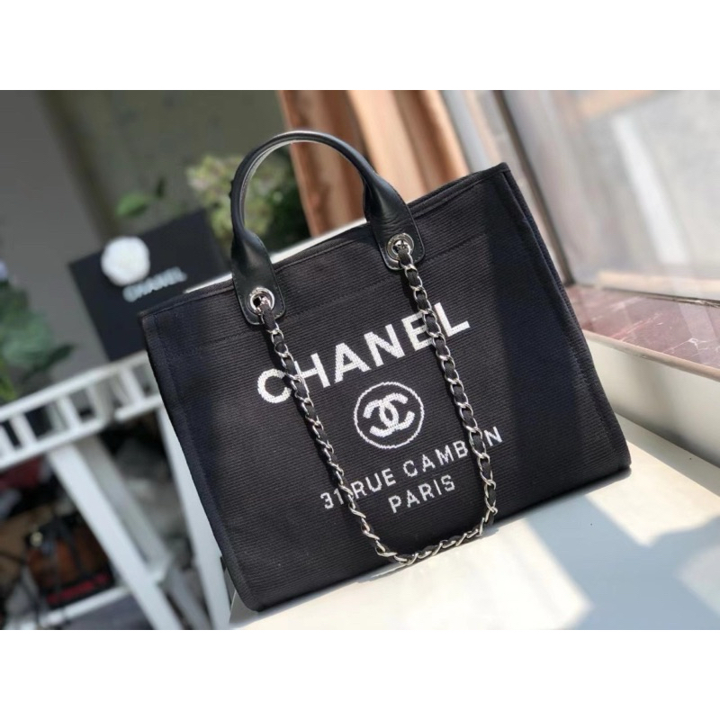 Chanel shopping bag(Ori) 📌size 38 cm.