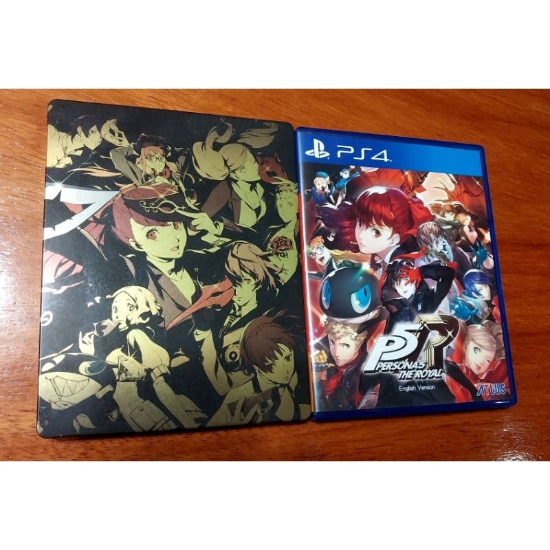 Persona 5 Royal PS4 ENG Steelbook case