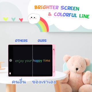 [ปากกาฟรี]12 นิ้ว กระดานเขียน กระดานลบได้ LCD Writing Tablet กระดานวาดรูป กระดาน ขนาด ไอแพดของเล่น