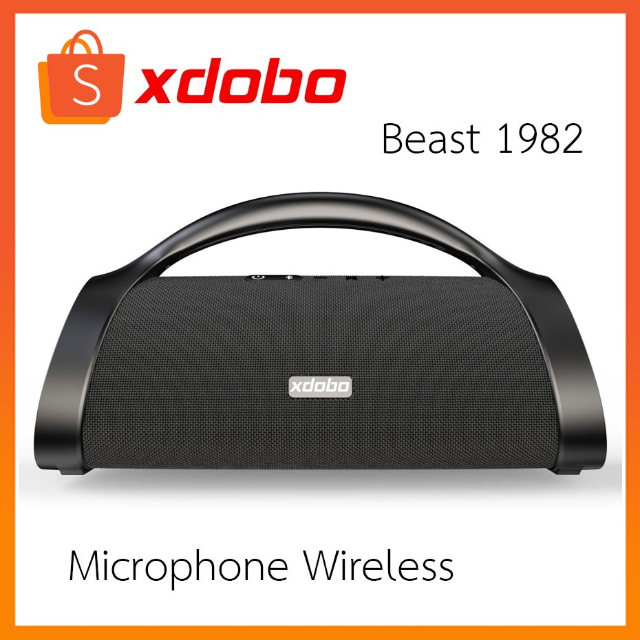 Xdobo Beast 1982 Bluetooth Speaker 120W (Microphone Wireless) ลำโพงบลูทูธ ลำโพงปาตี้ มีไมค์ไร้สาย