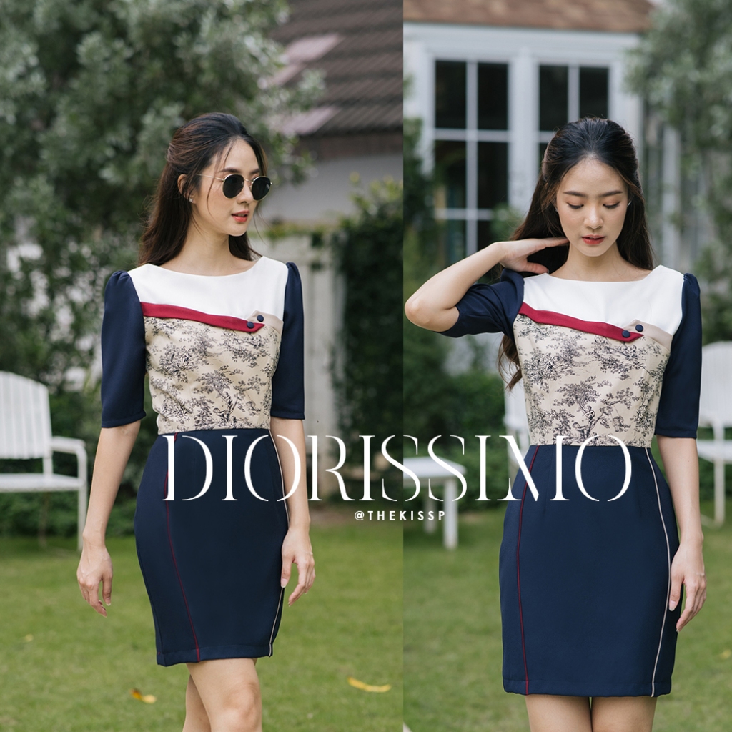 DIORISSIMO'dress ( version NEW PRINT SPECIAL COLLECTION )