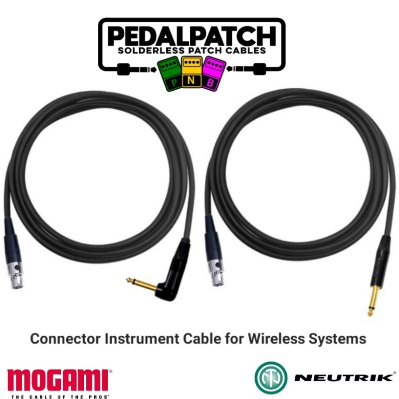 สายสัญญาณเสียงสำหรับต่อ Wireless Systems ใช้หัวปลั๊ก MiNi XLR  3Pin,4Pin - NP2X-B, NP2RX-B ใช้สาย MO