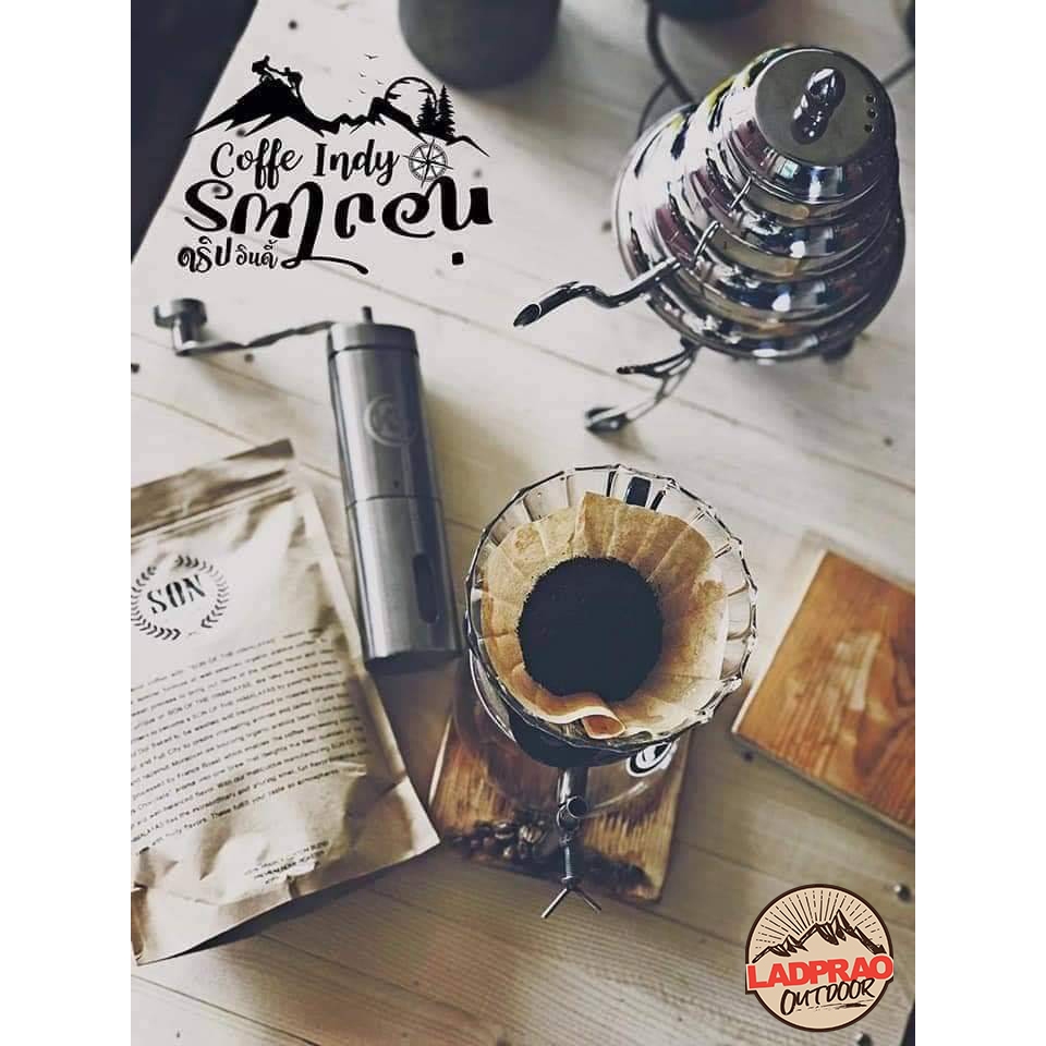 K2 Coffee Grinder ที่บดเมล็ดกาแฟเซรามิคแบบมือหมุน