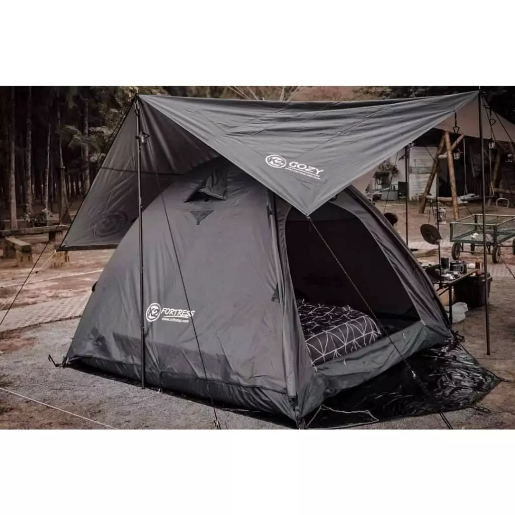 K2 COZY ผ้าทาร์ปกันฝนกันแดด ขนาด 3.5x4.5เมตร ทรงมาตรฐาน thumbnail 5