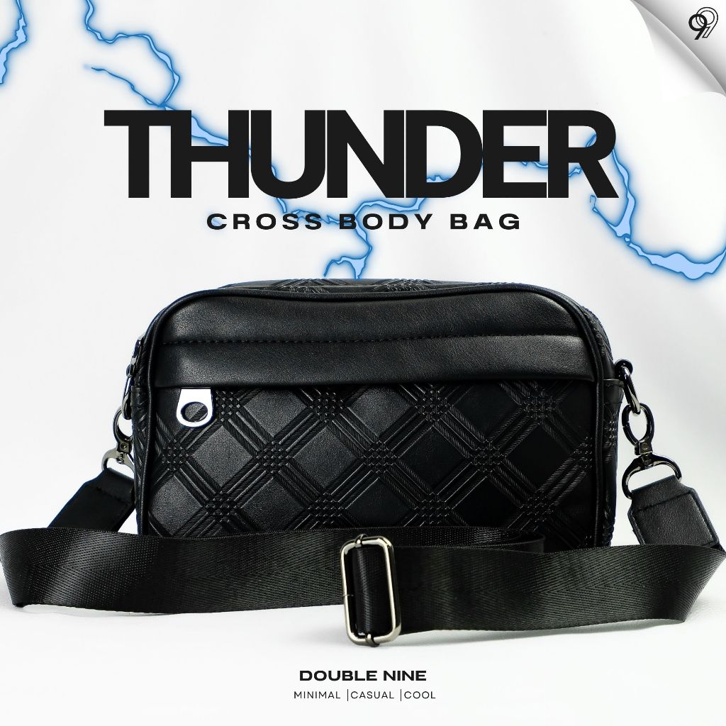 DOUBLE NINE : THUNDER กระเป๋าสะพายข้างธันเดอร์