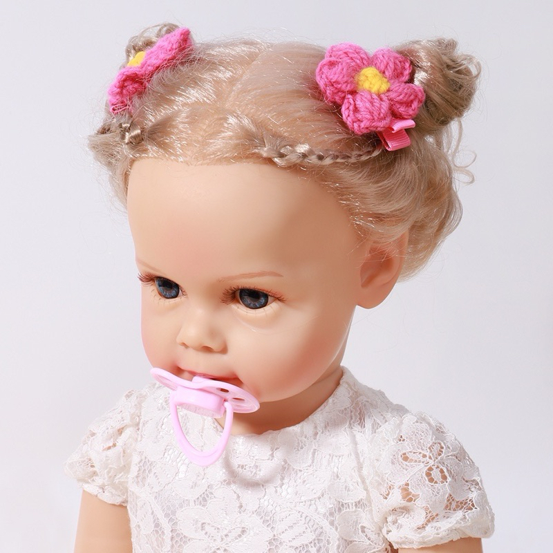 กิ๊บติดผมเด็ก กิ๊บติดผมดอกไม้ 1ชิ้น - รูปที่ 4