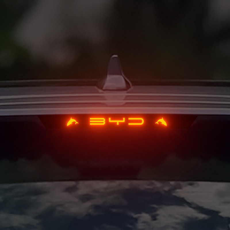 สติ๊กเกอร์ติดไฟท้ายเบรครถ BYD DOLPHIN Sticker Brake ตกแต่งไฟท้าย