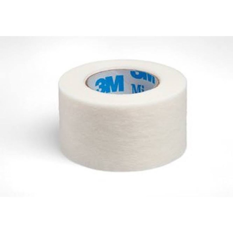 แท้ แบ่งขายเป็นม้วน 3M Micropore เทปแต่งแผล เยื่อกระดาษ ยาว 9 หลาต่อม้วน