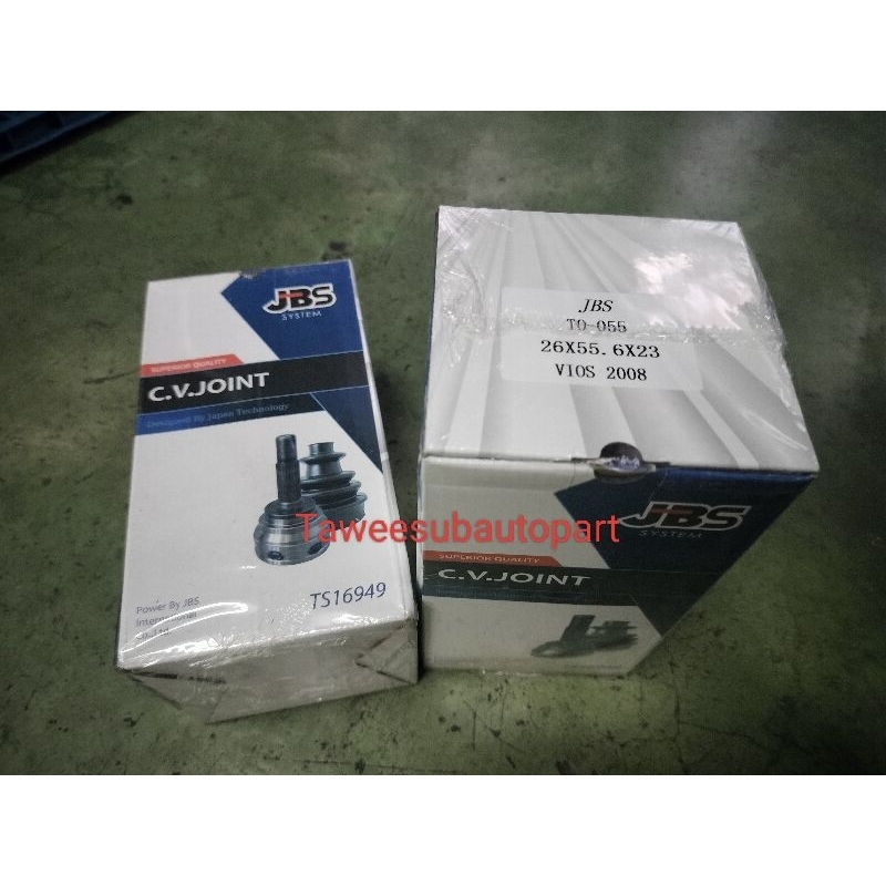 หัวเพลาขับนอก (ราคาต่อ1ตัว) VIOS'2008-2013 26*55.6*23 TO055 JBS