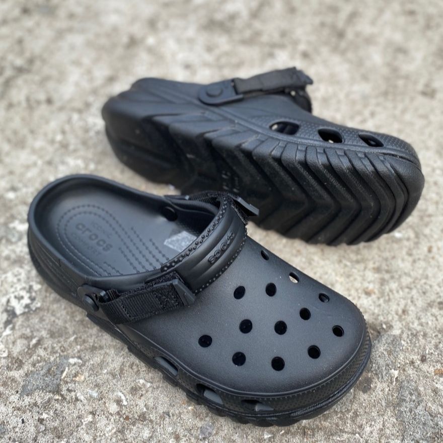 รองเท้าแตะสวม Crocs Duet Max II Clog (M7---M11)# รองเท้าผู้ชาย นิ่ม สวย ใส่สบายใช้ดี #สินค้าพร้อมจัดส่งจากไทย