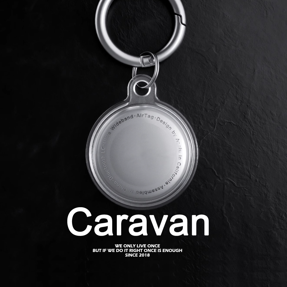 Caravan Crew for Air Tag Case with keyring เคสแอร์แทค มีให้เลือกทั้งหมด 6 สี