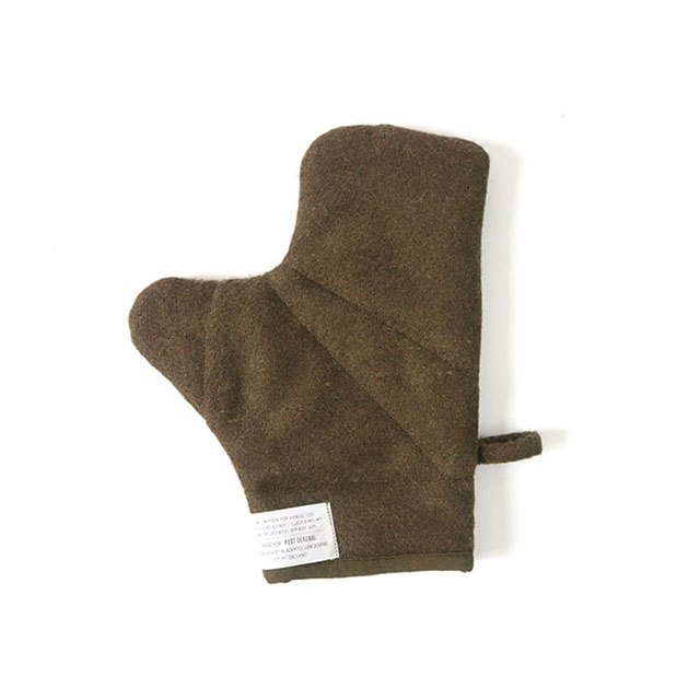 ถุงมือจับของร้อน Mil Mitten จาก Post General สินค้าจากญี่ปุ่น (สีเขียวโอลีฟ)
