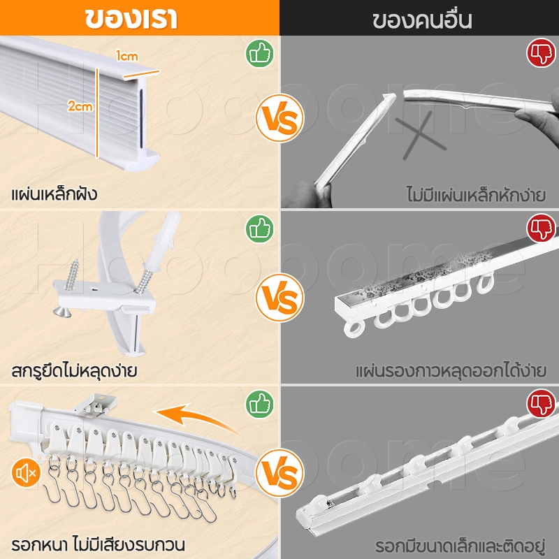 💕3-5M💕รางผ้าม่าน ร