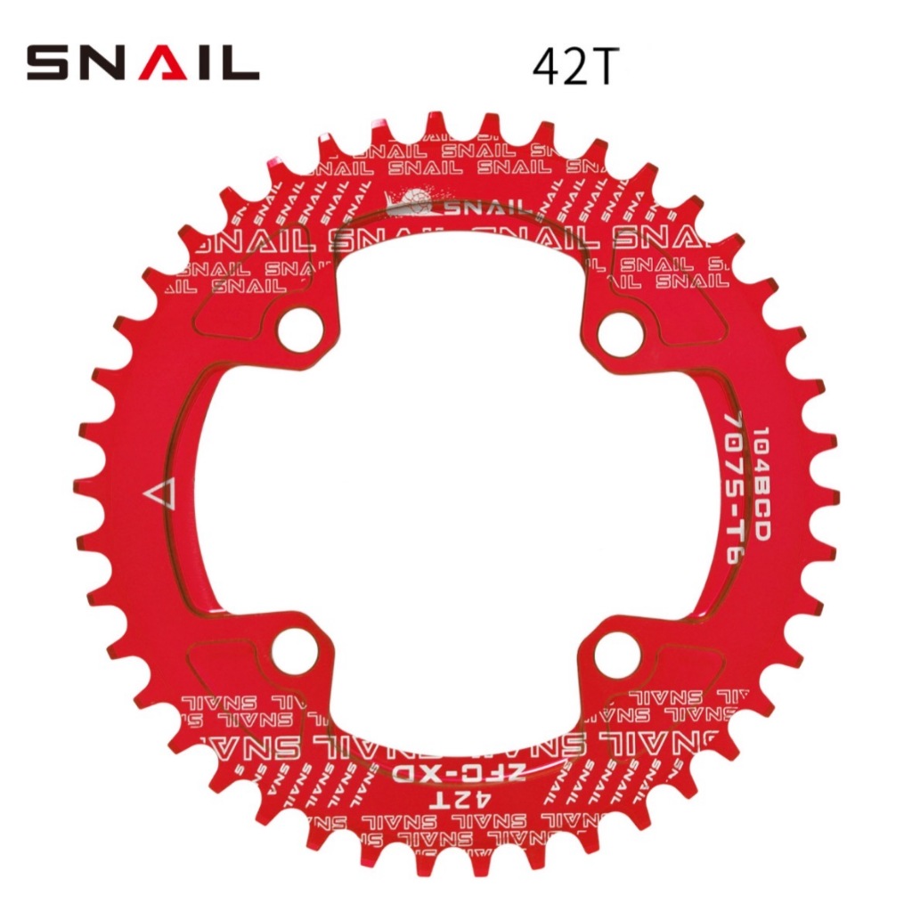 ใบจาน SNAIL BCD104 40T / 42T รูปที่ 8