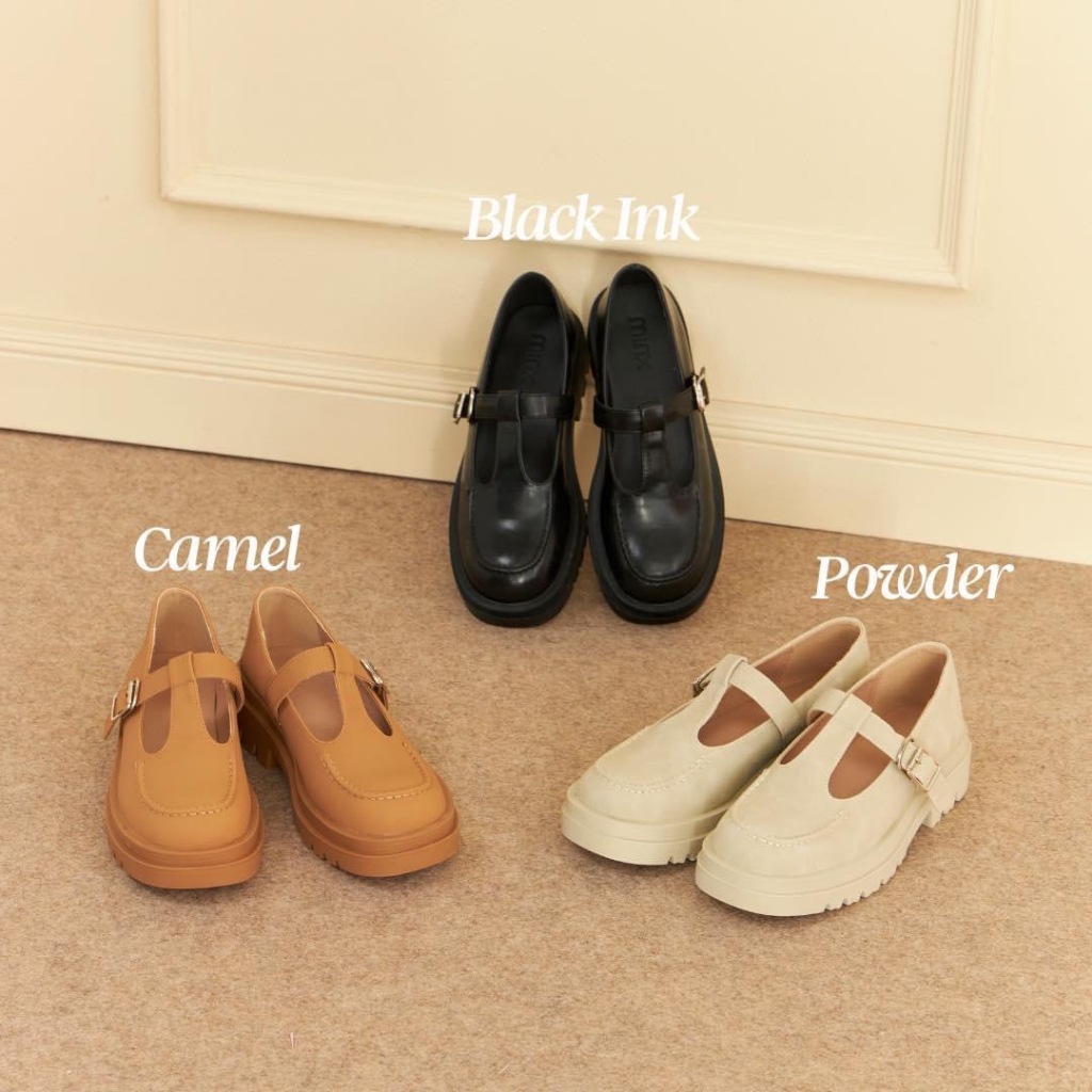 Minx รุ่น Jackie รองเท้าทรง Maryjane loafer เสริมพื้น 1.5 นิ้ว minxshoes